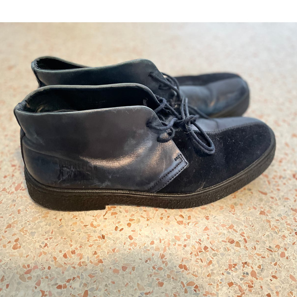 BRITISH WALKERS Classic Playboy Split Toe Boot Suede Leather